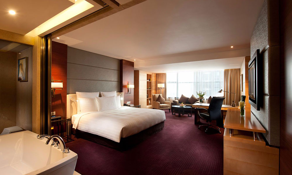 上海元一希尔顿客房