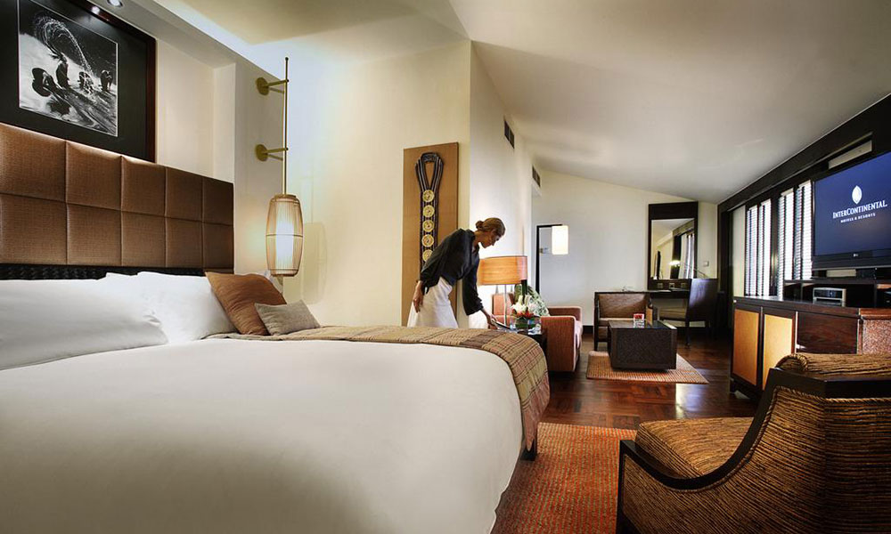 越南河内洲际酒店客房